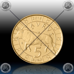 5 EVRO SAN MARINO 2018 "HOROSKOP - BIK" UNC 5 EVRO SAN MARINO 2018 "HOROSKOP - BIK" UNC